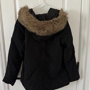 Old Navy Winter Coat with Faux-lined Hood